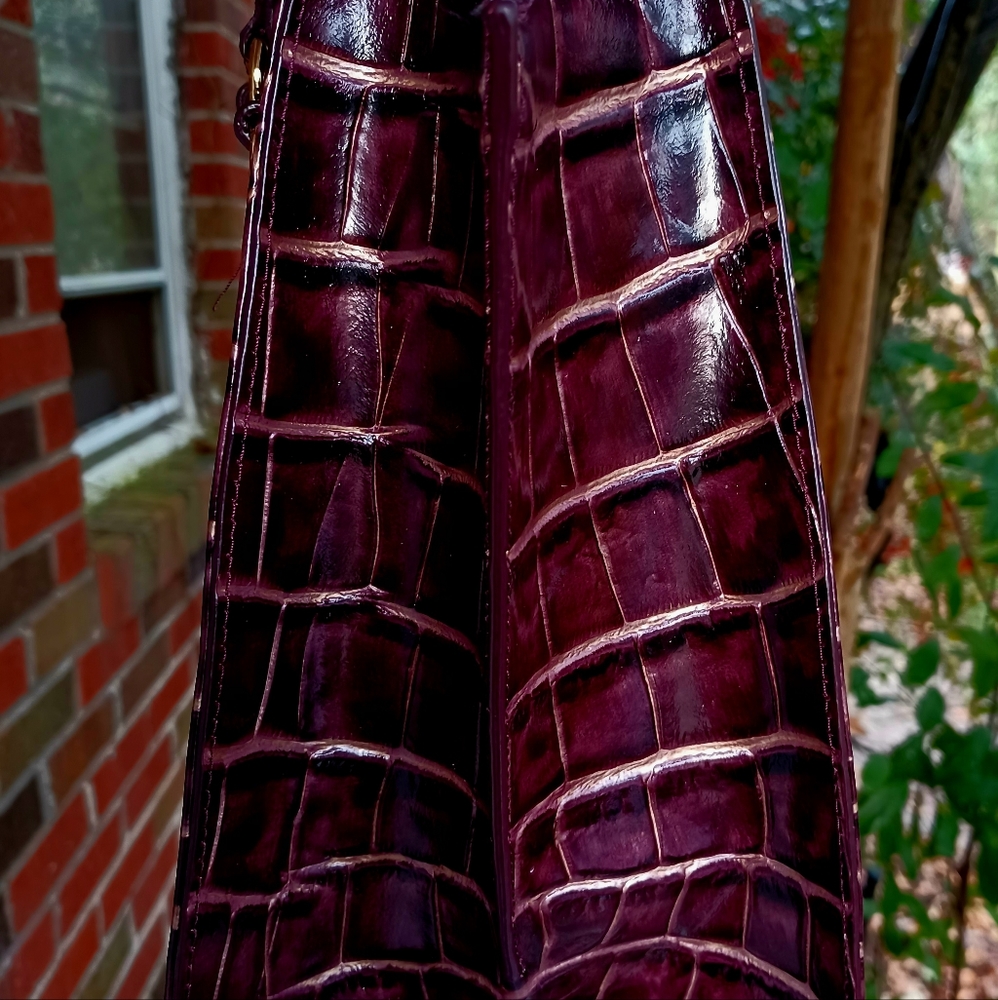 STUNNING! Brahmin PRISCILLA PORT VOLITION with WALLET - Picture 2 of 9